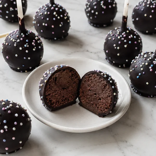 Belgian Chocolate Cake Pop