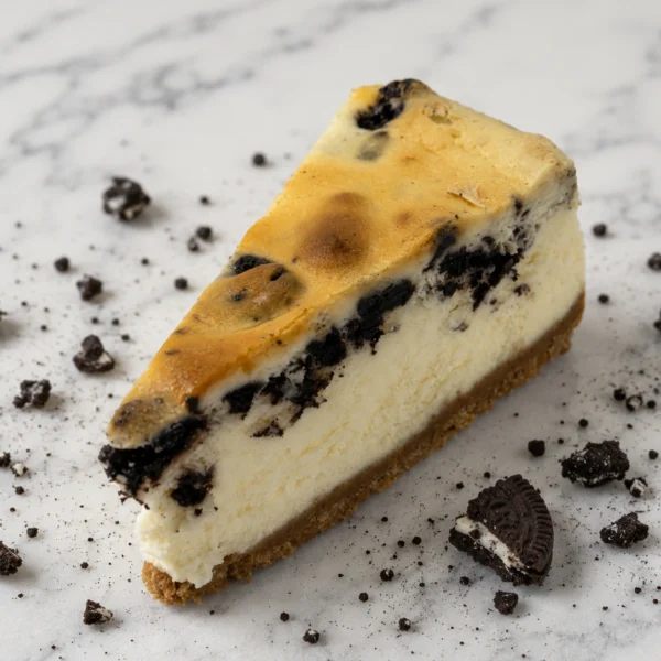 Oreo Cheesecake Slice