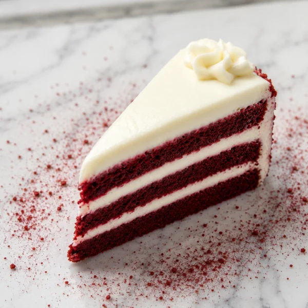 Red Velvet Cake Slice