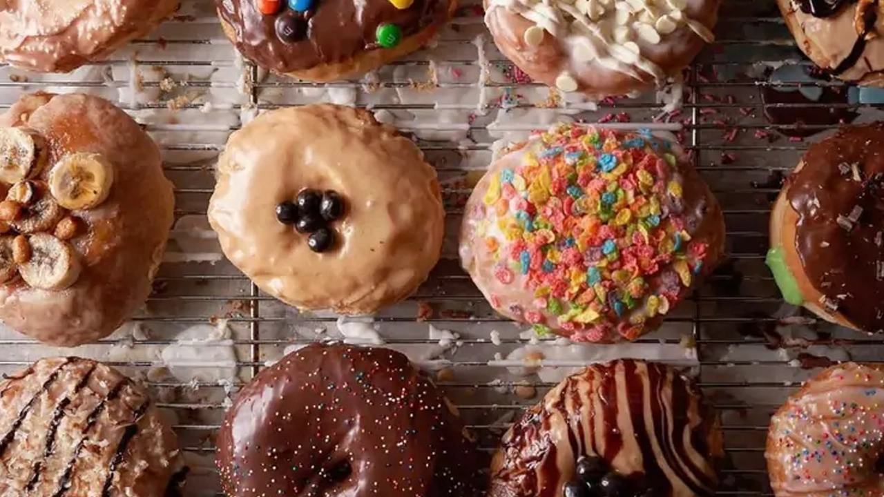 12 Assorted Specialty X-Large Doughnuts 12 Assorted Specialty X-Large Doughnuts - Image 1