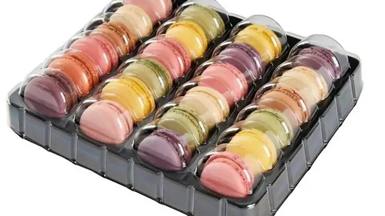48 French Assorted Pack Macaron Tray 48 French Assorted Pack Macaron Tray - Image 1