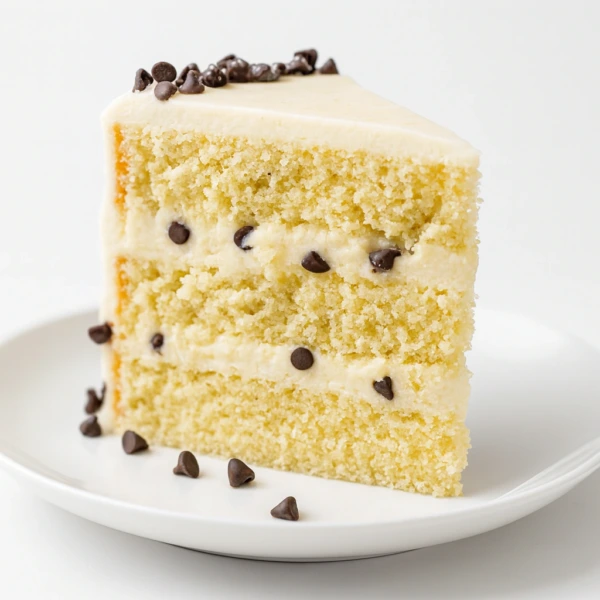 Fresh X-Large Italian Cannoli Cake Slice with Whip Cream