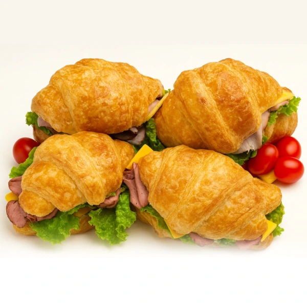 4 Artisan Croissant Sandwich Bundle