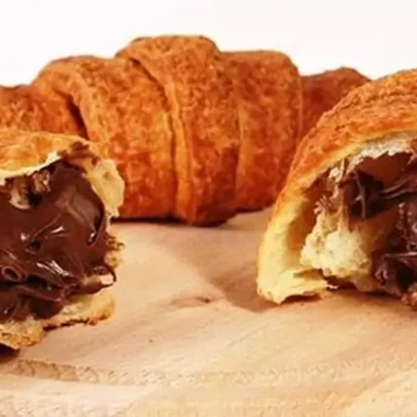 Fresh Handmade Chocolate Croissant