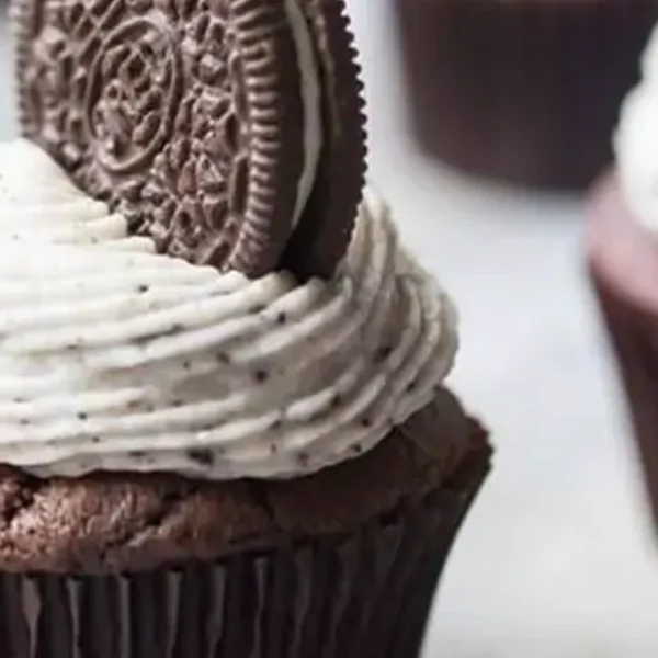 Fresh Handmade Oreo Cupcake