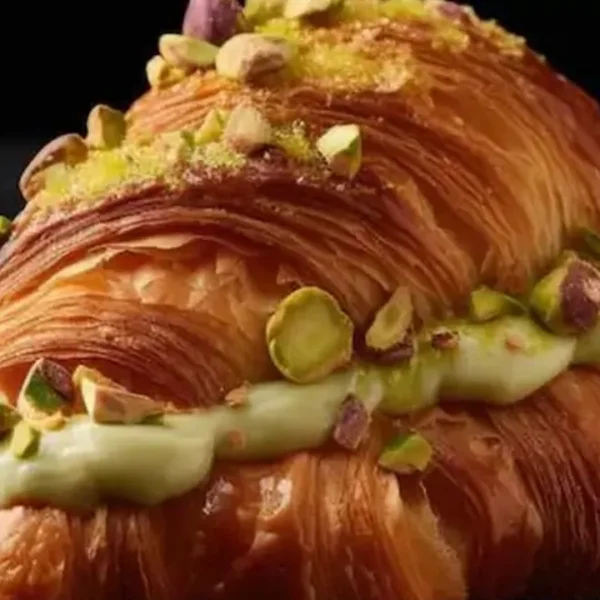 Fresh Handmade Pistachio Croissant