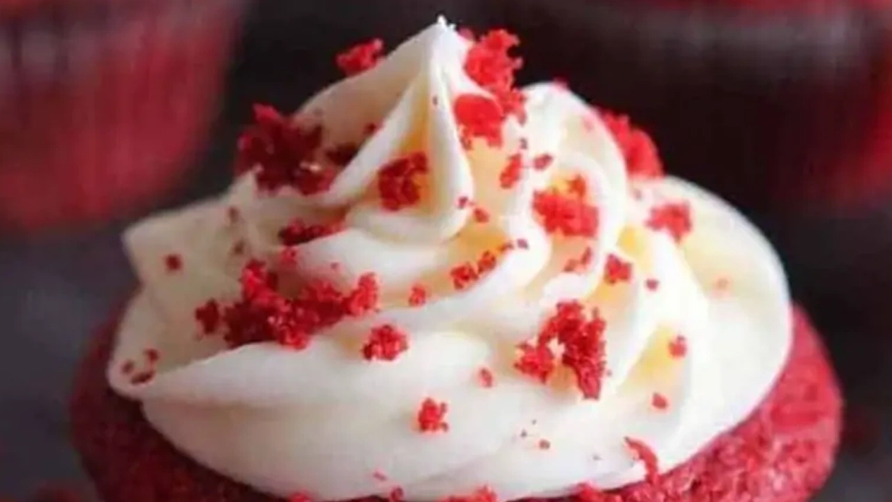 Fresh Handmade Red Velvet Cupcake Fresh Handmade Red Velvet Cupcake - Image 1