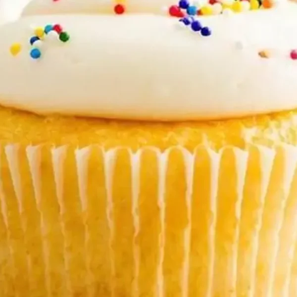 Fresh Handmade Vanilla Cupcake