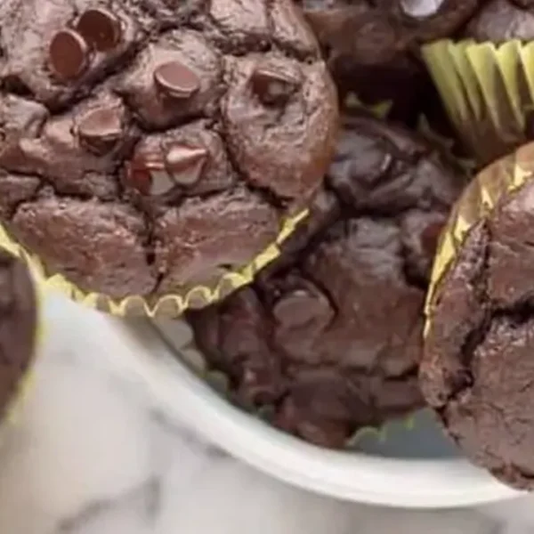 Fresh Handmade X-Large Chocolate Muffin