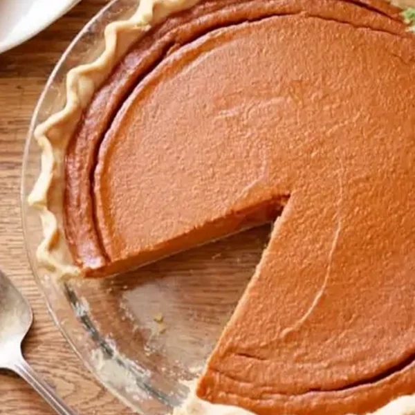 Handmade Seasonal Pumpkin Pie