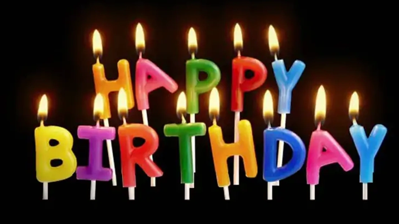 'Happy Birthday' Candles 'Happy Birthday' Candles - Image 1