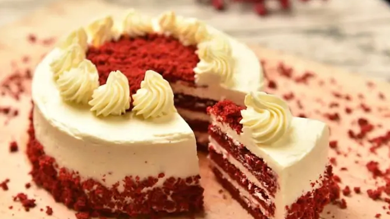 NEW 6 Whole Handmade Red Velvet Cake Red Velvet Cake - Image 1