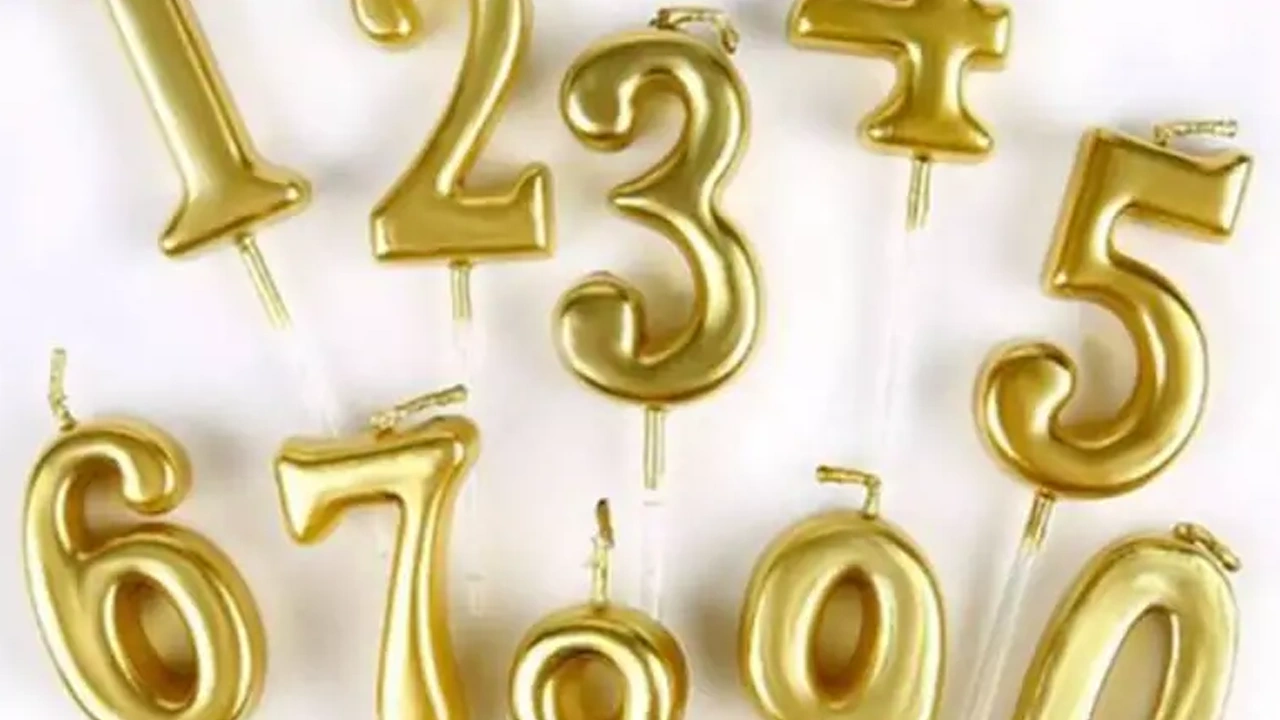 Number Candles Number Candles - Image 1