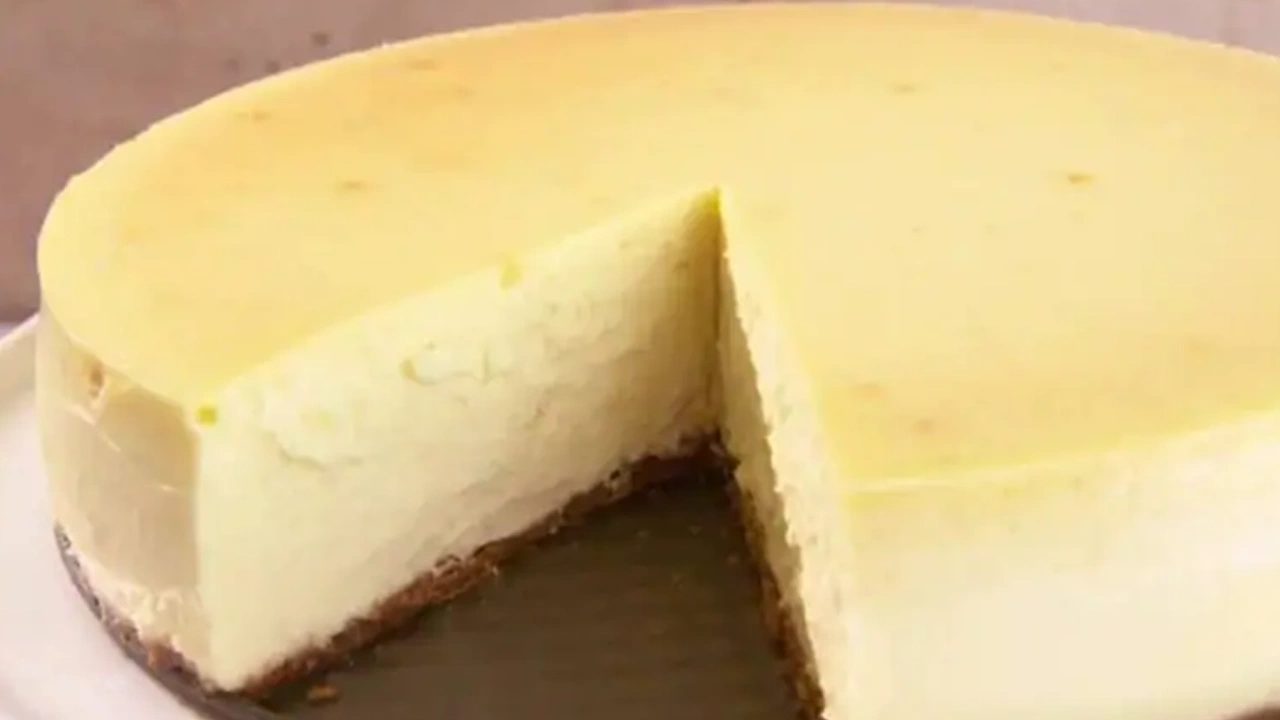 Special X-Large NY Style Cheesecake Slice with Whip Cream Special X-Large NY Style Cheesecake Slice with Whip Cream - Image 1