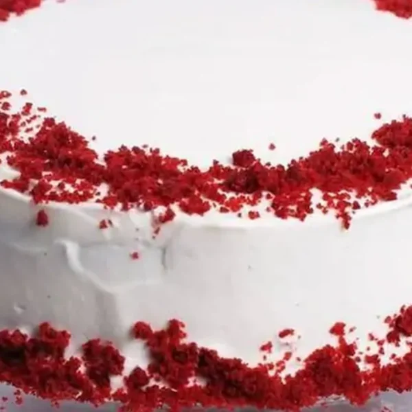 X-Large Red Velvet Cake Slice with Whip Cream