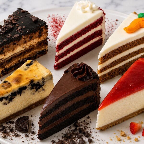 Assorted Cake Slice Bundle – 6 Pieces