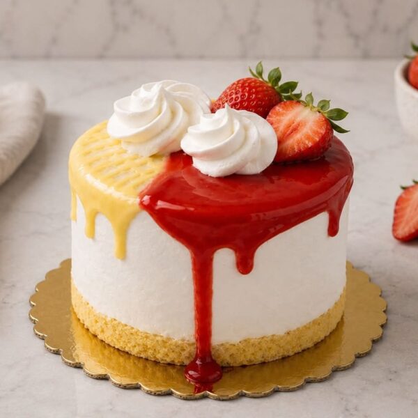 Strawberry Shortcake Cake