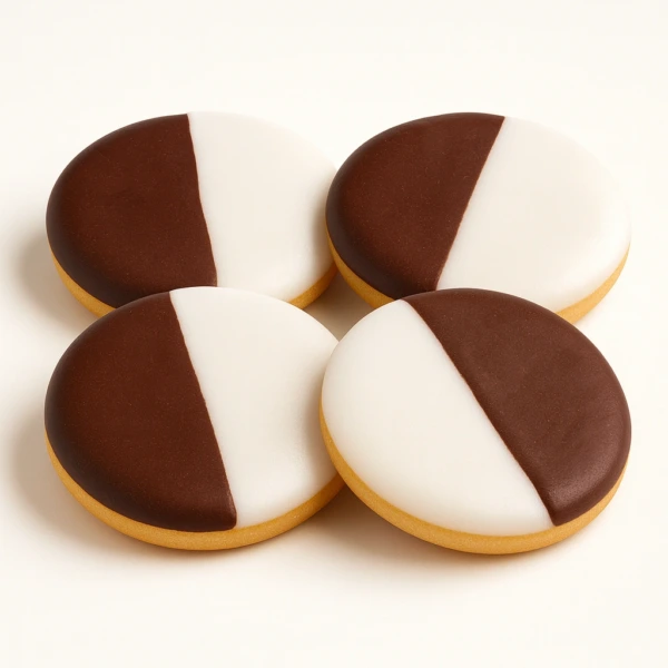 Handmade NY Original X-L B&W Cookies