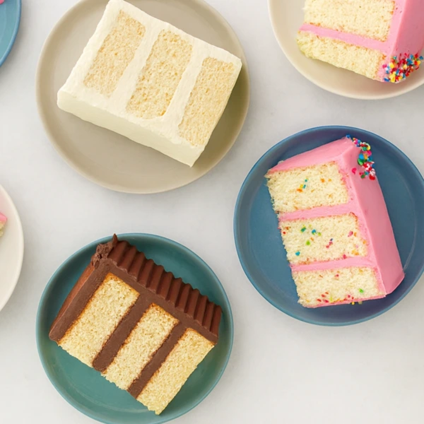 X-Large Cake Slices Bundle of 3