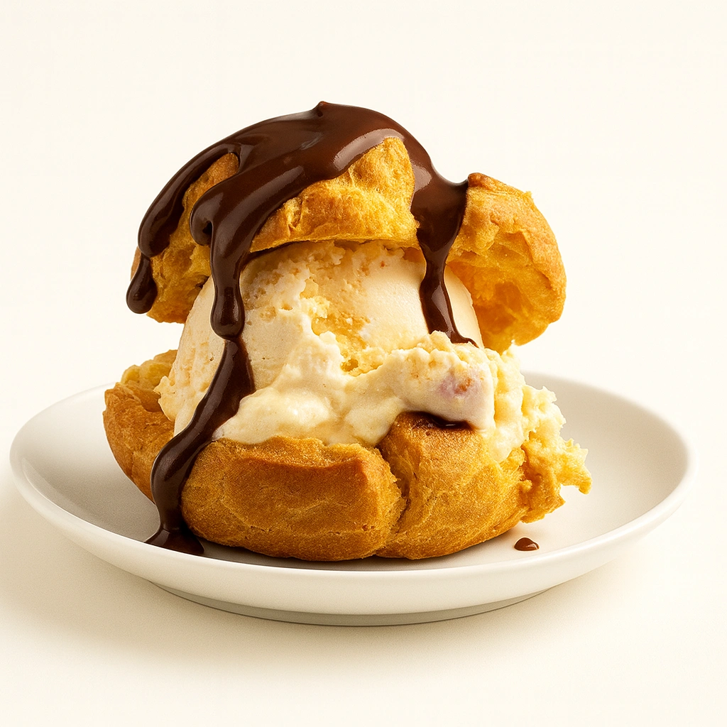 nybd (32) Fresh X-Large Handmade Cream Puffs - Image 1