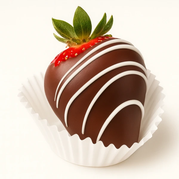 Fresh Half Dozen of %100 Belgian Chocolate Covered Strawberries