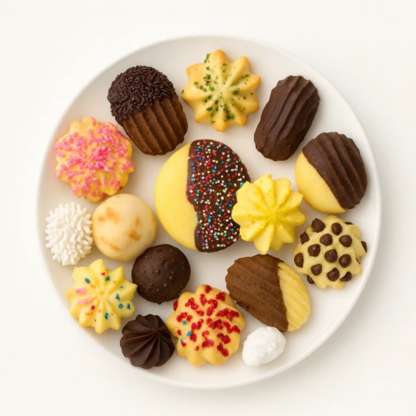 Handmade X-Large Box of Assorted Funfetti Cookies