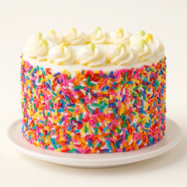 NEW Funfetti Buttercream Cake