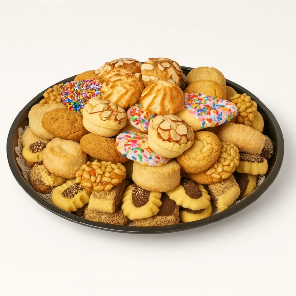 Seasonal Handmade Italian Butter Cookie Platter