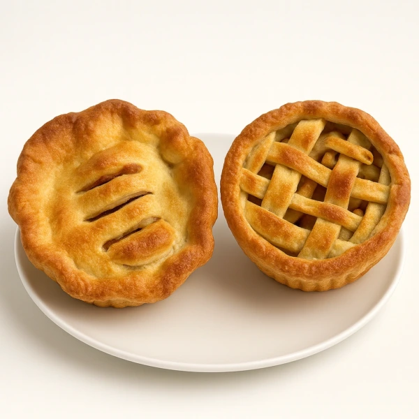 Handmade Organic 4" Apple Pie