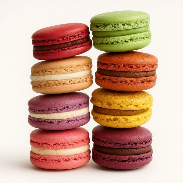 %100 Almond Flour Organic French Macarons