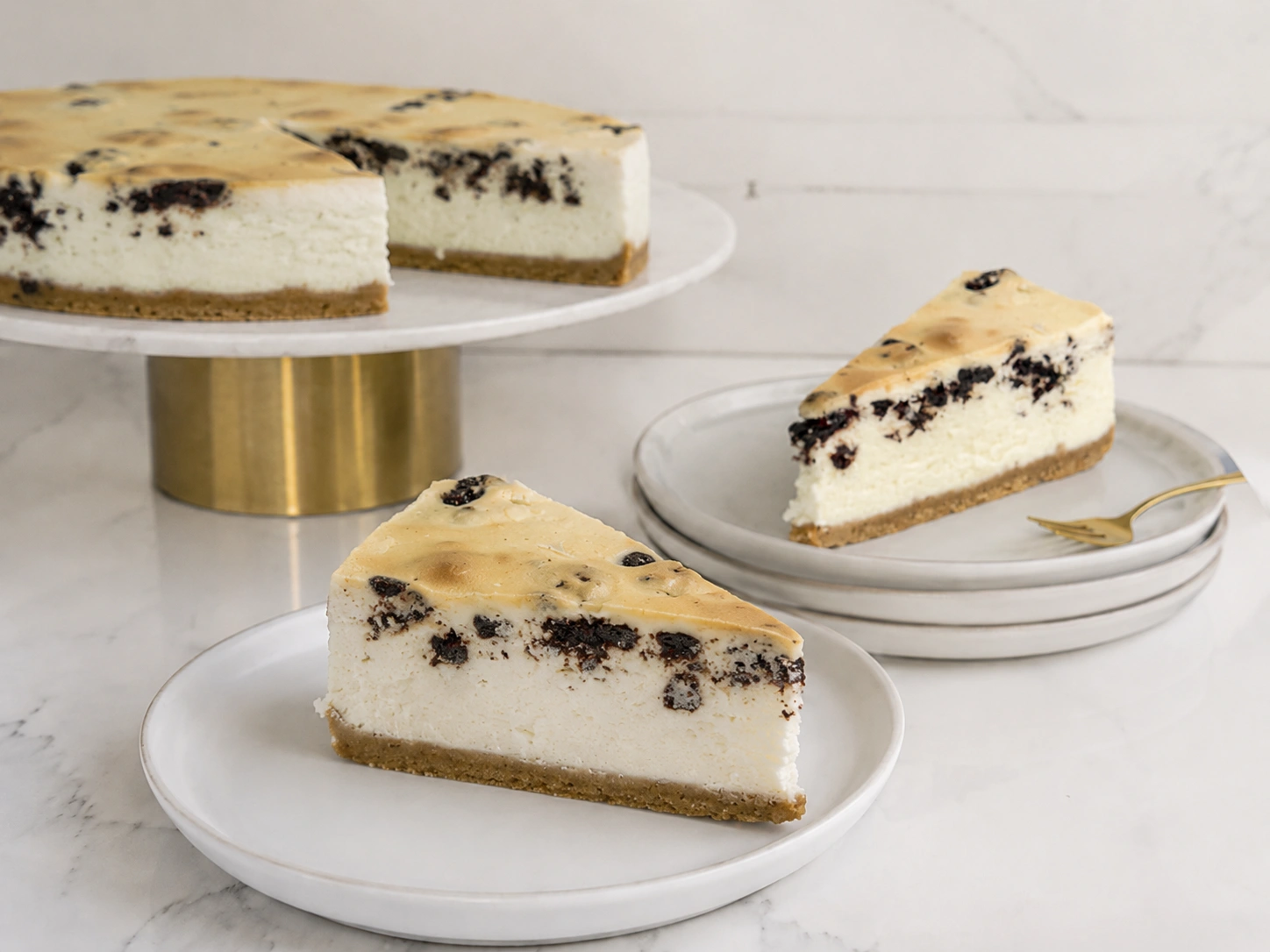 oreo Special X-Large Oreo Cheesecake Slice with Whipped Cream - Image 1