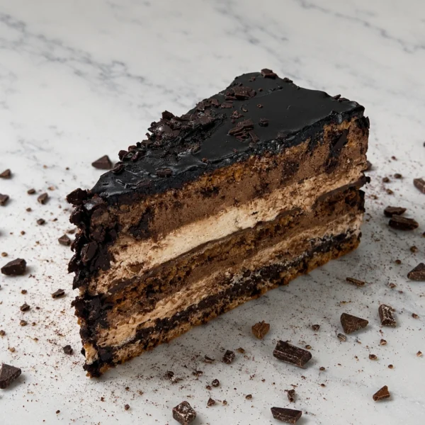 Gluten-Free French Opera Cake Slice