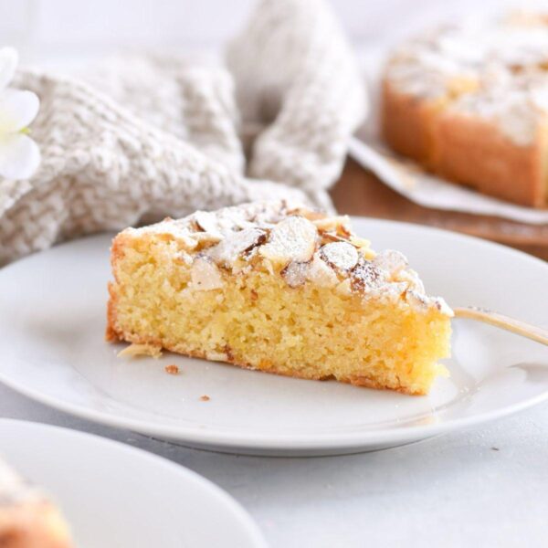Gluten-Free Italian Almond Cake Slice