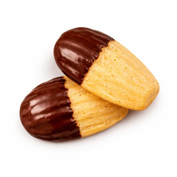 ⁠⁠Vanilla Chocolate Madeline Cookies