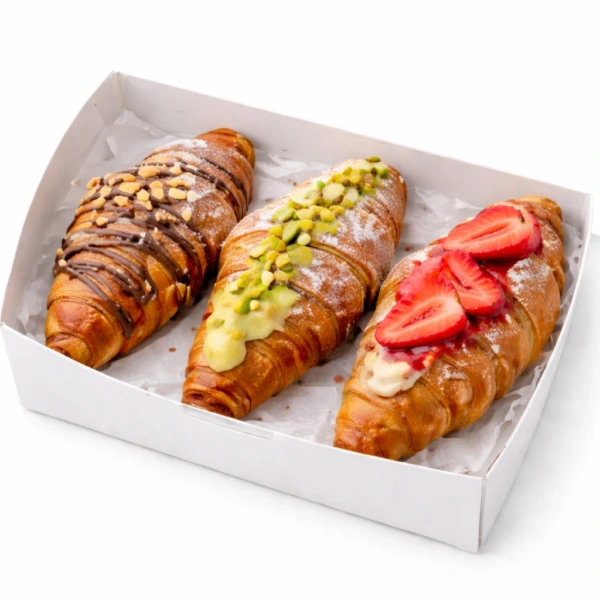 Croissant / Pastry Box (3 pieces)