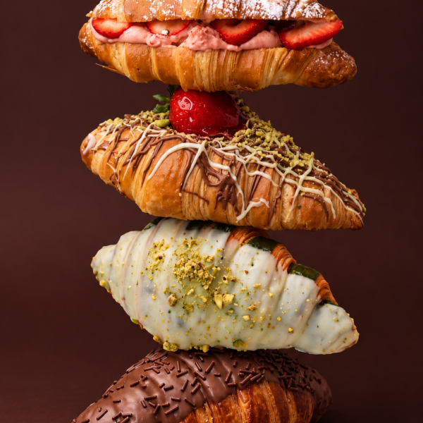 Croissant & Pastry Box – 3 Pieces
