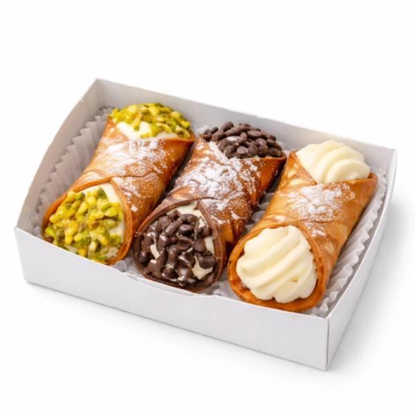 Italian Cannoli Box (3 pieces)