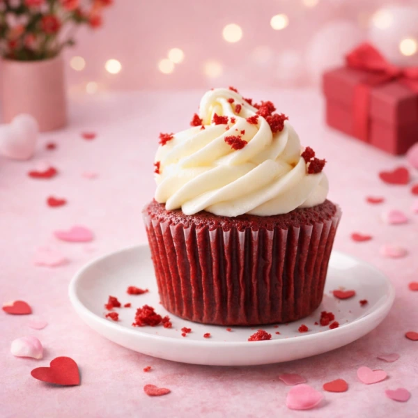 Bundle of 4 Red Velvet Cupcakes