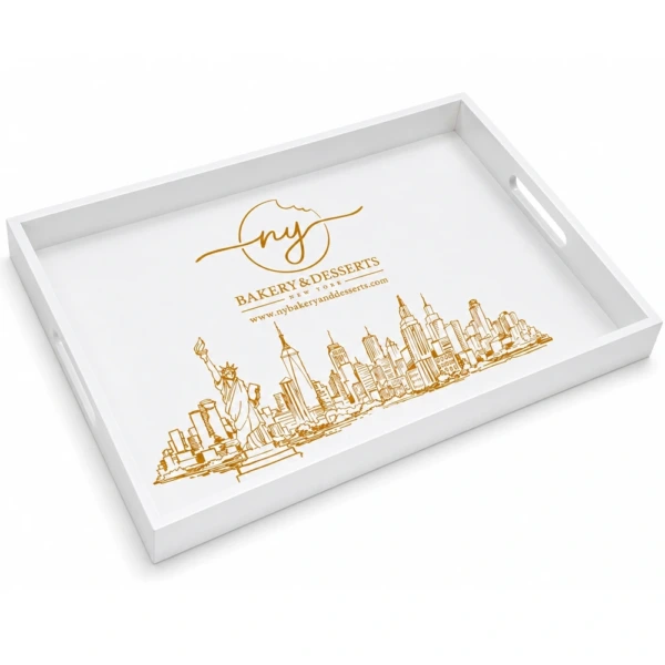 NYBD Lacquered Serving Tray