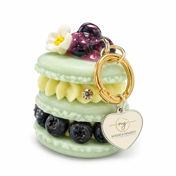 NYBD Macaron Keychain