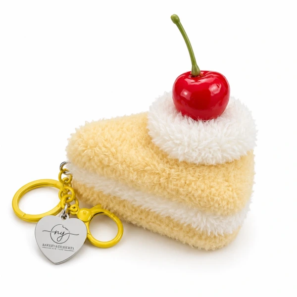 NYBD Plushie Cake Keychain