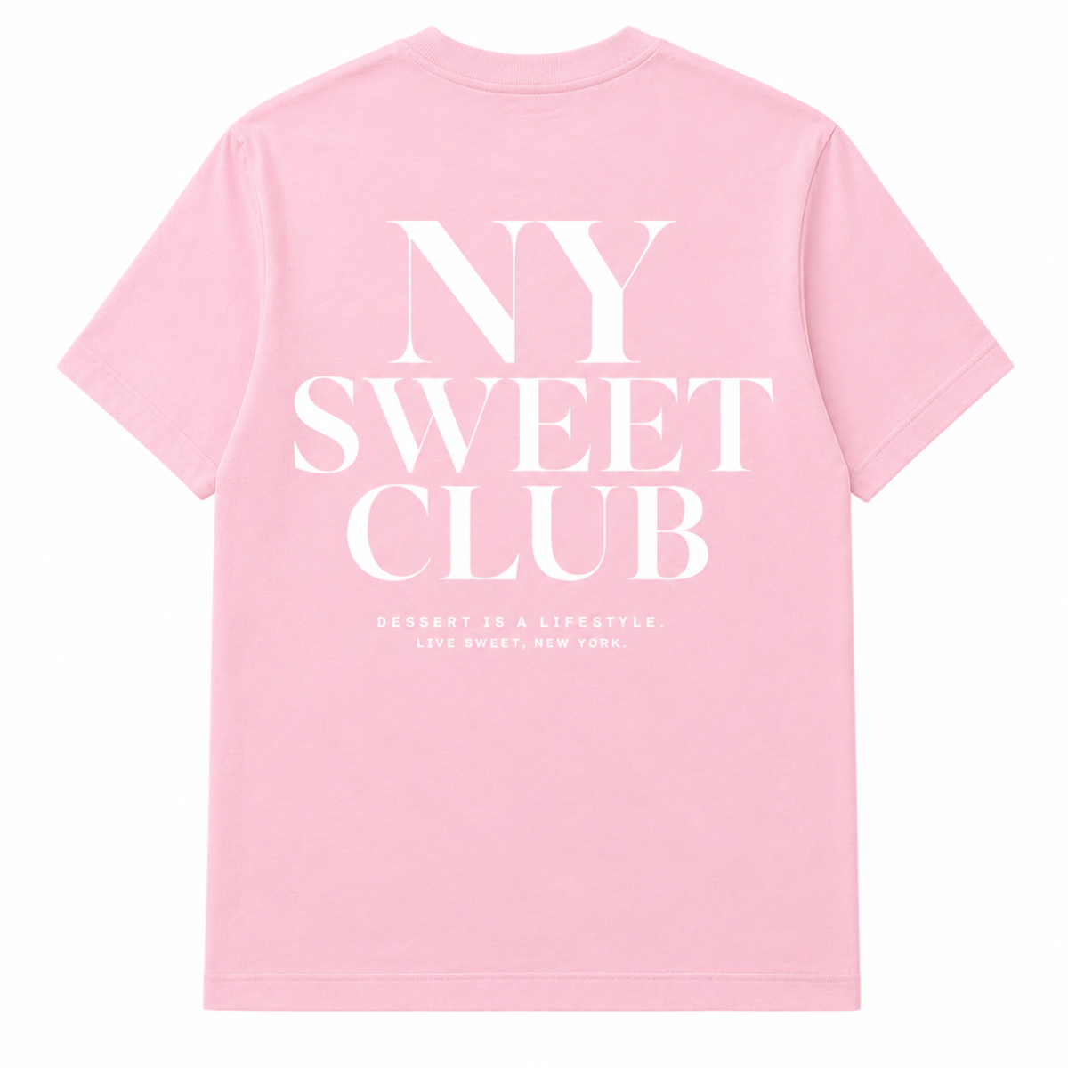 NY Sweet Club Pink T-Shirt - Image 3