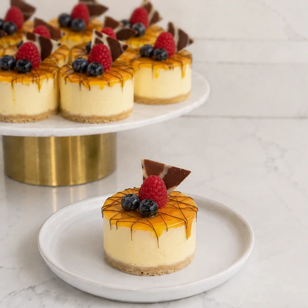 Passionfruit Mousse Cake
