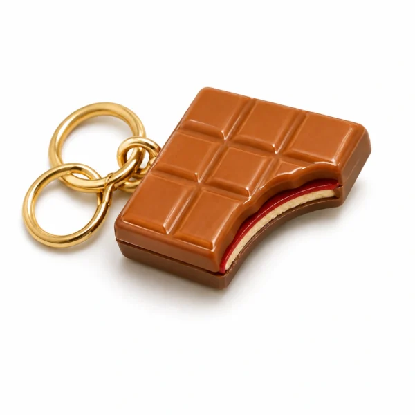 Chocolate Bar Keychain