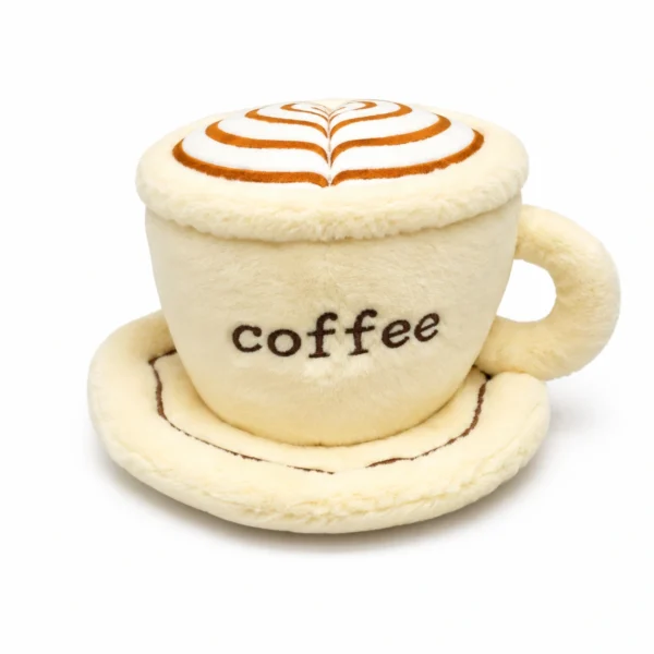 Plushy Coffee Toy – Cream